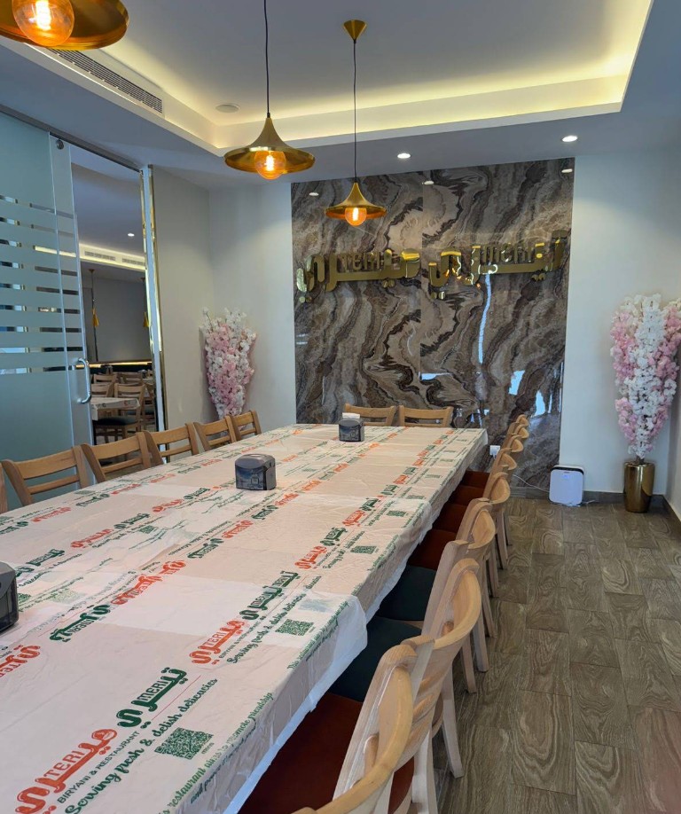 Private dining room at Teri Meri